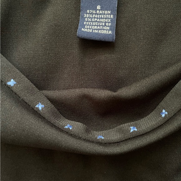 Super Rare Vintage Floral Embroidered Pencil Skirt ASO Lorelai in Gilmore Girls - Picture 3 of 4